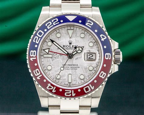 rolex gmt master ii white gold pepsi price|Rolex Pepsi new price.